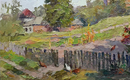 Oil painting Autumn landscape Serdyuk Boris Petrovich №SERB 275