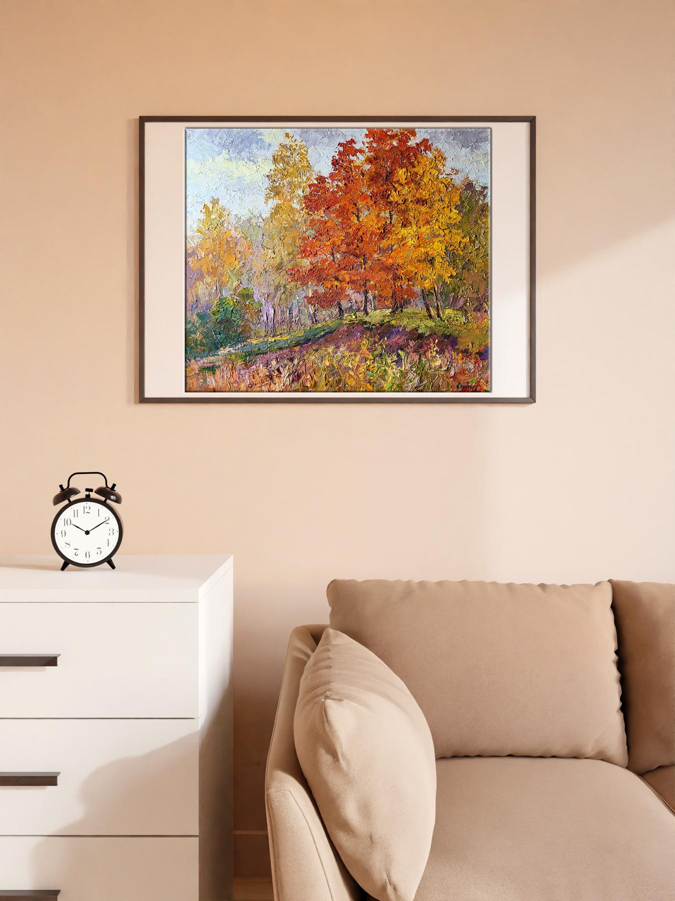 Oil painting Autumn Serdyuk Boris Petrovich
