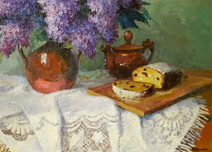 Oil painting Lilac Serdyuk Boris Petrovich №SERB 253