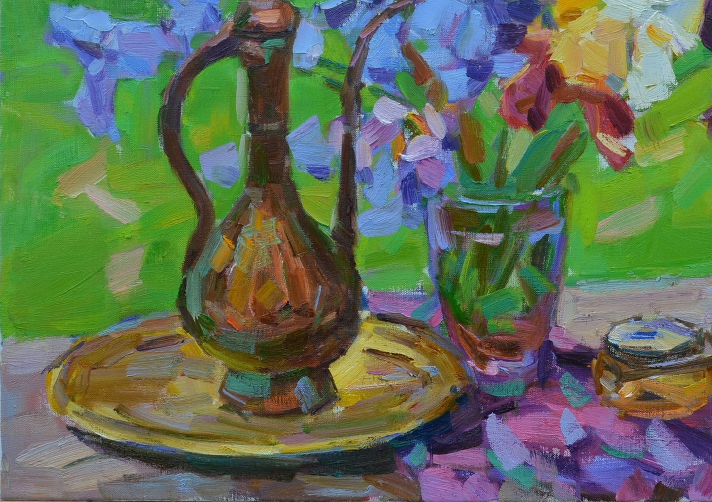 Oil painting Flowers still life  Pereta Vyacheslav