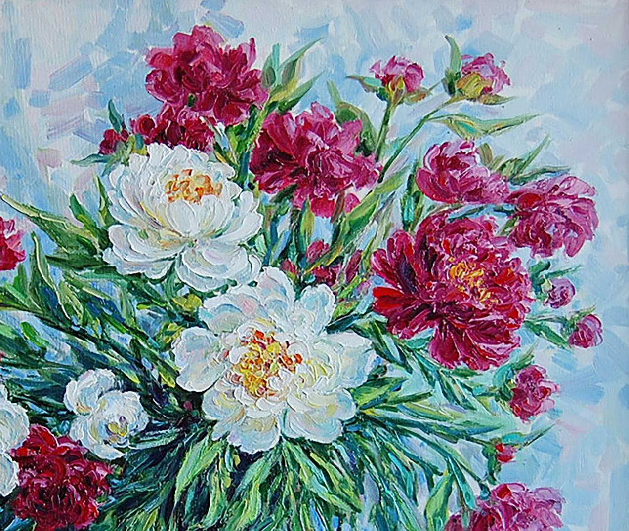 Oil painting Bouquet of Flowers  