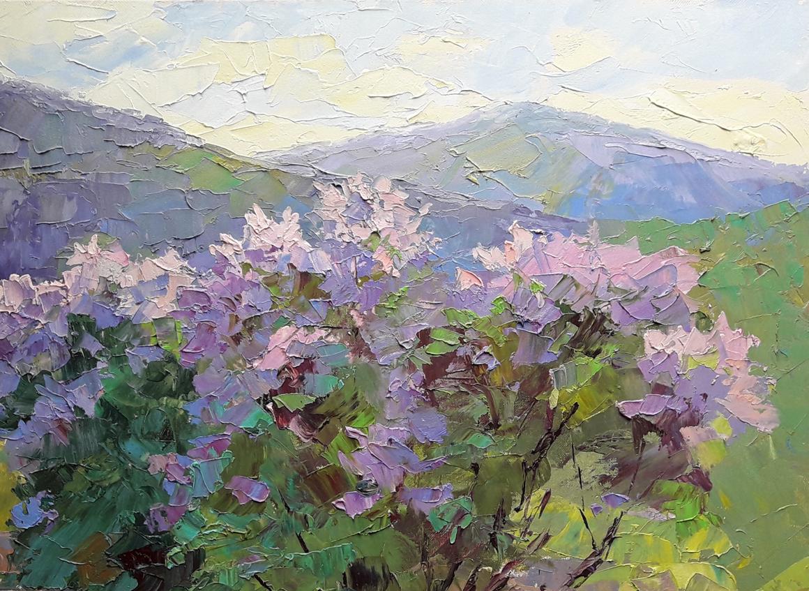 Oil painting Lilac Serdyuk Boris Petrovich №SERB 318
