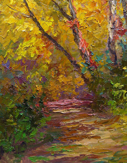 Oil painting Autumn Serdyuk Boris Petrovich №SERB 575