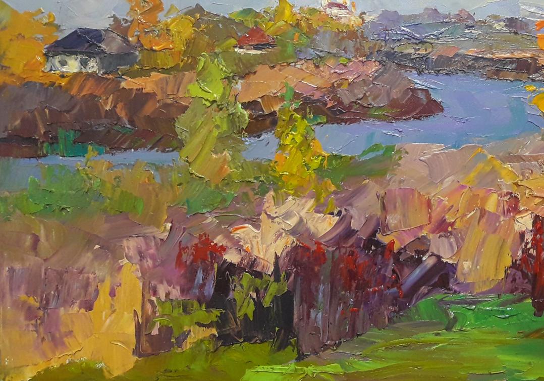 Oil painting Autumn colors Serdyuk Boris Petrovich №SERB 525