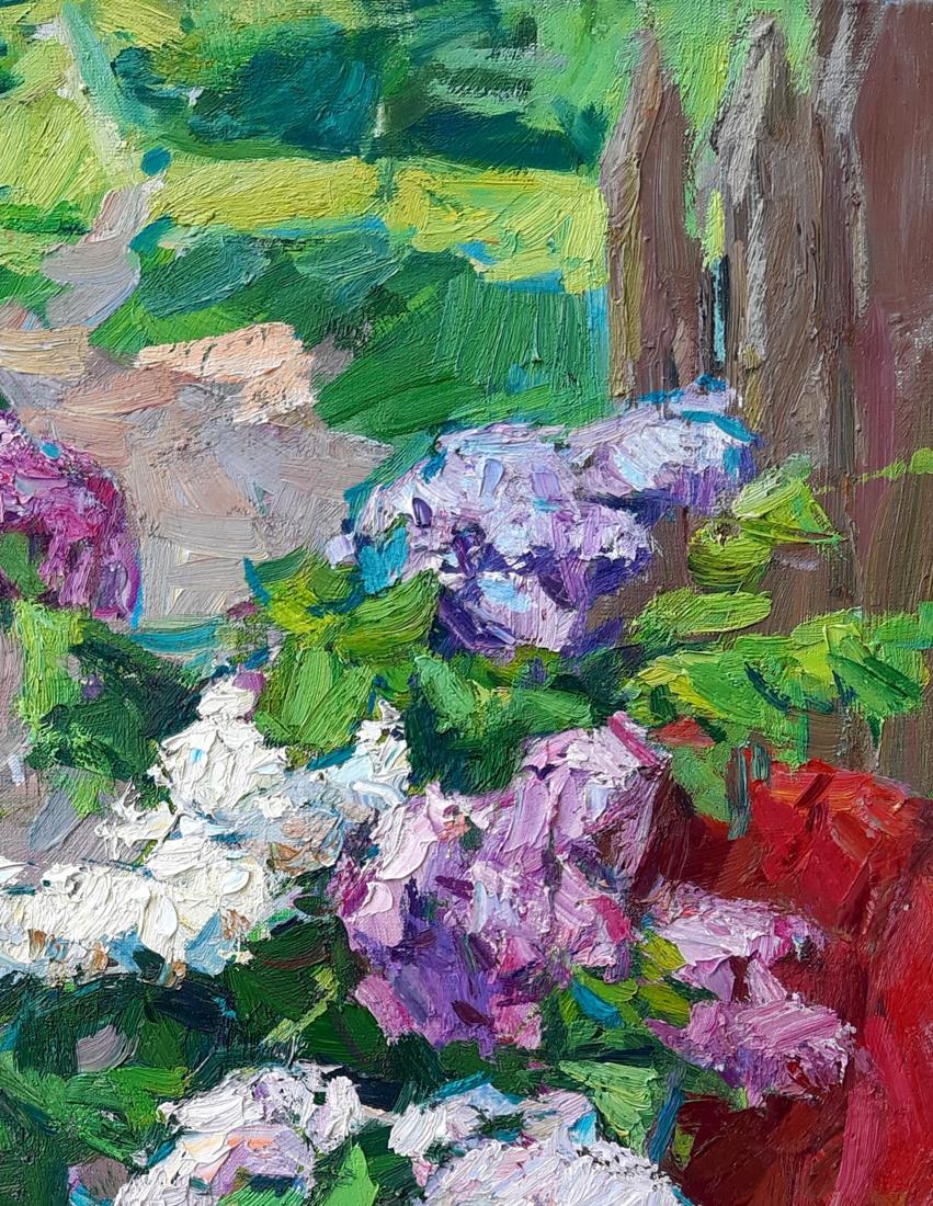 Oli painting Lilac Pereta Vyacheslav