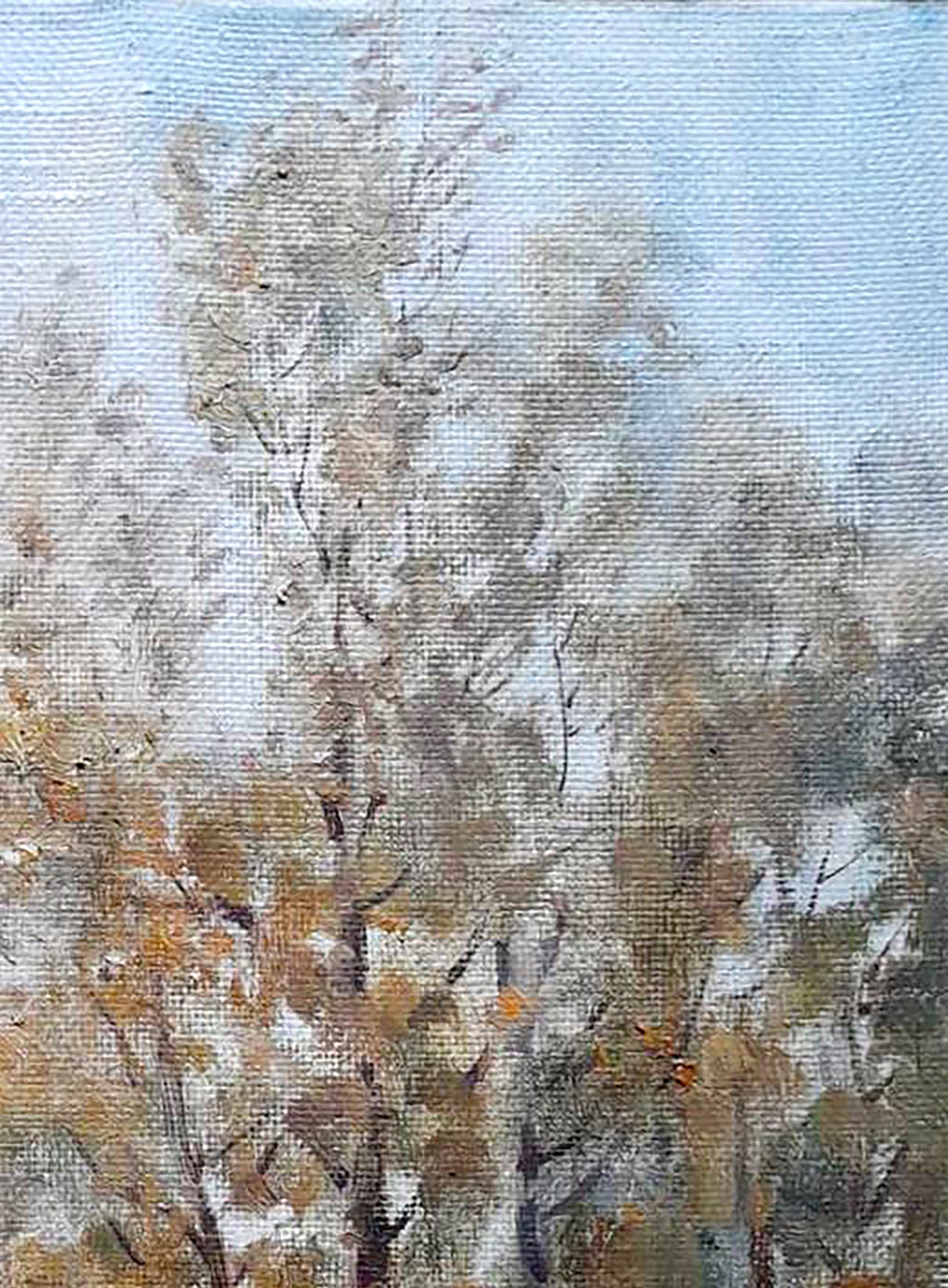 Oil painting Autumn in the forest Kovalenko Ivan Mikhailovich
