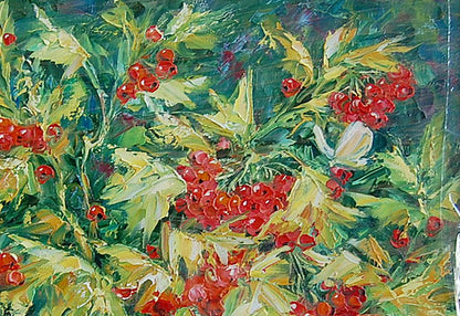 Oil Painting Floral Nature 