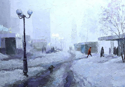 Oil painting Fog Serdyuk Boris Petrovich №SERB 343