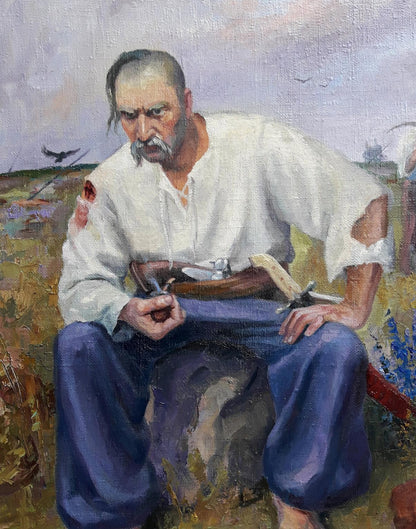Oil painting Ivan Sirko Serdyuk Boris Petrovich