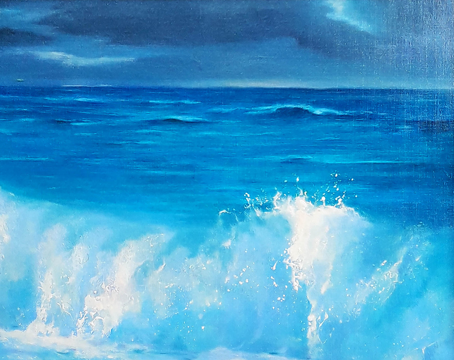 Oil painting Surf Korkishko Vasily