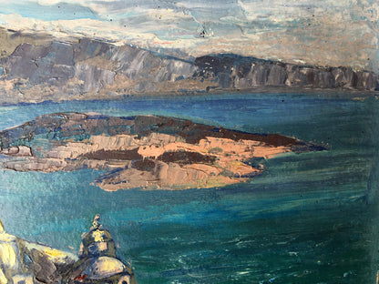 Oil painting Greece Batrakov Vladimir Grigorievich