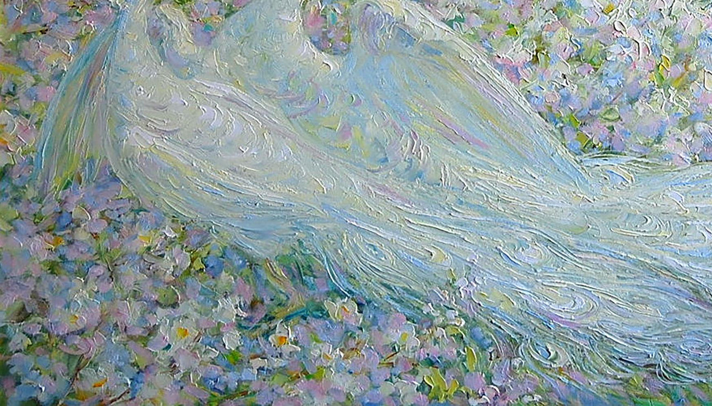 Oil painting Spring love Artim Olga