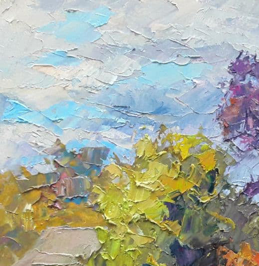 Oil painting Autumn worries Serdyuk Boris Petrovich №SERB 717