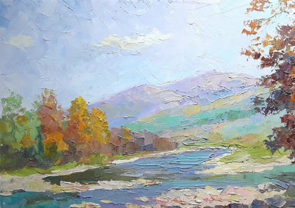 Oil painting Autumn Gold Serdyuk Boris Petrovich