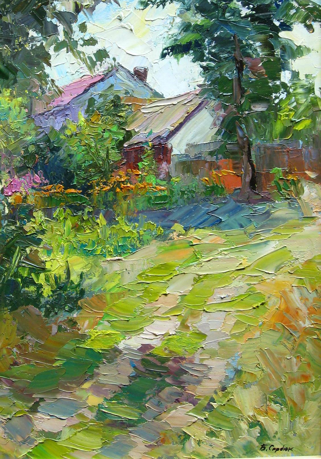 Oil painting Summer day Serdyuk Boris Petrovich №SERB 565