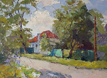 Village landscape 