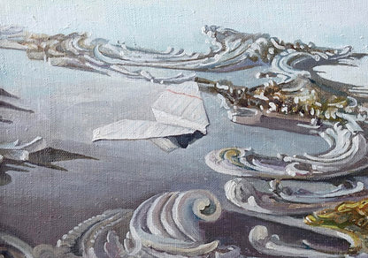 Oil painting Babylon Varvarov Anatoly Viktorovich