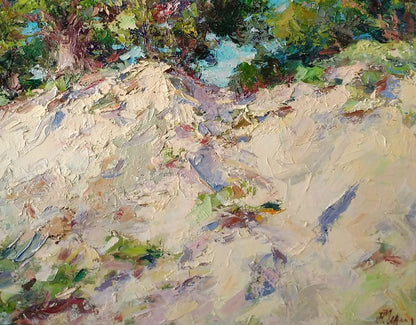 Oil painting Sunny hill Alexander Nikolaevich Cherednichenko