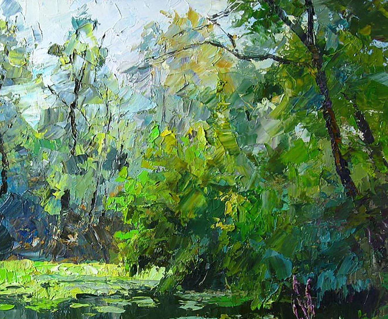 Oil painting On the outskirts of ... / Serdyuk Boris Petrovich