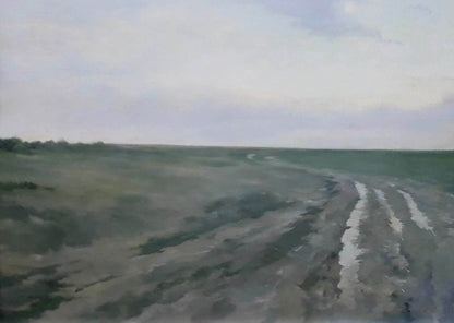 Oil painting After the rain Korkishko Vasily