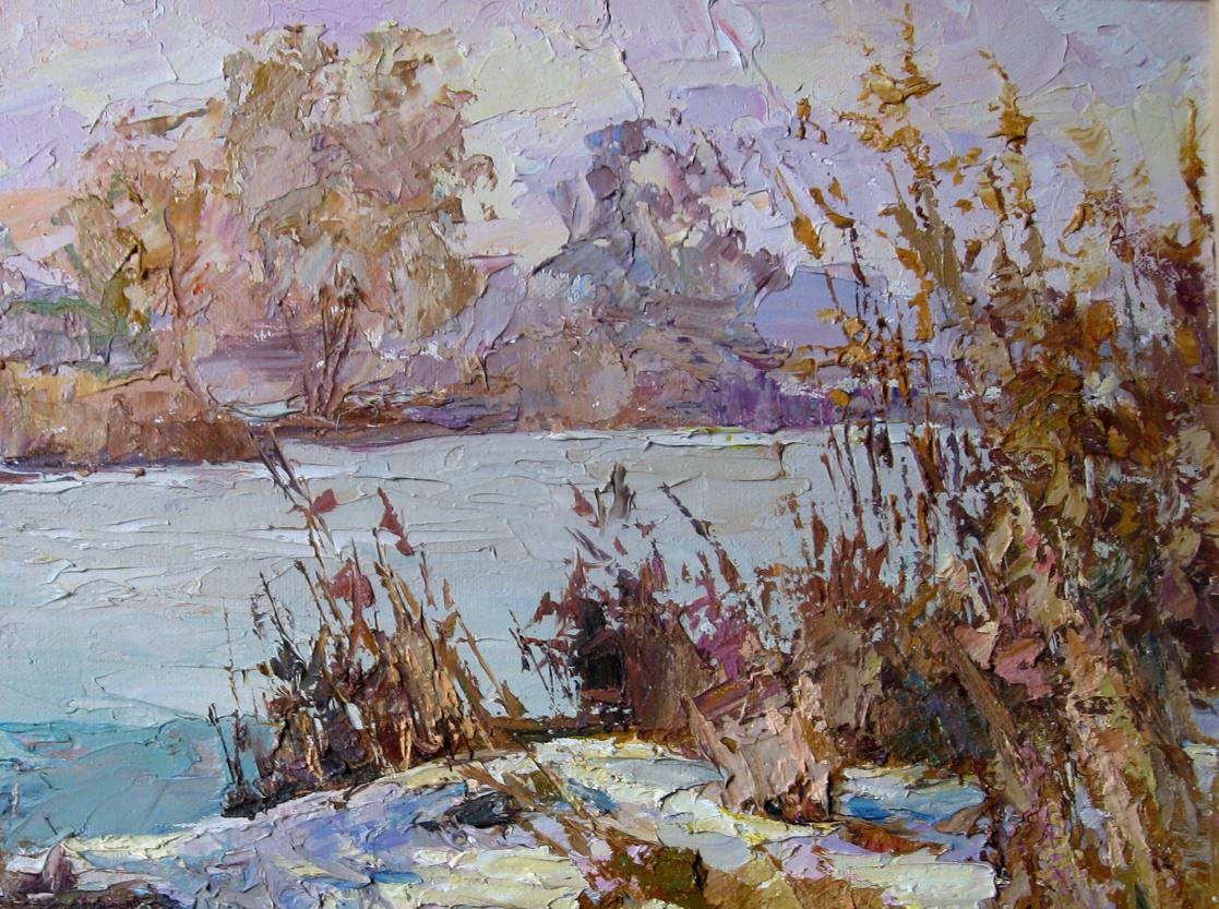 Oil painting Winter color Serdyuk Boris Petrovich