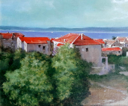 Oil painting Sunny day Korkishko Vasily