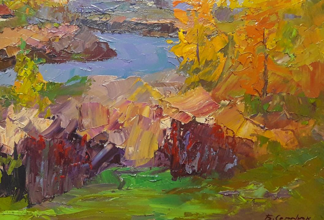Oil painting Autumn colors Serdyuk Boris Petrovich №SERB 525