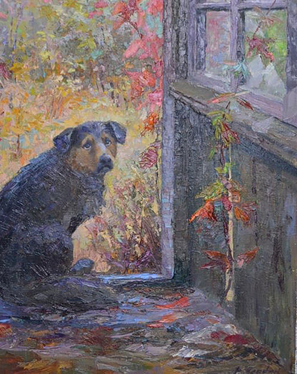 Oil painting Loyalty Serdyuk Boris Petrovich