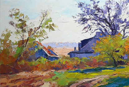 Oil painting Autumn colors Serdyuk Boris Petrovich №SERB 357