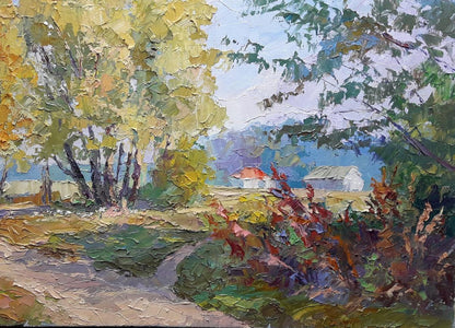 Oil painting Сrossroads Serdyuk Boris Petrovich