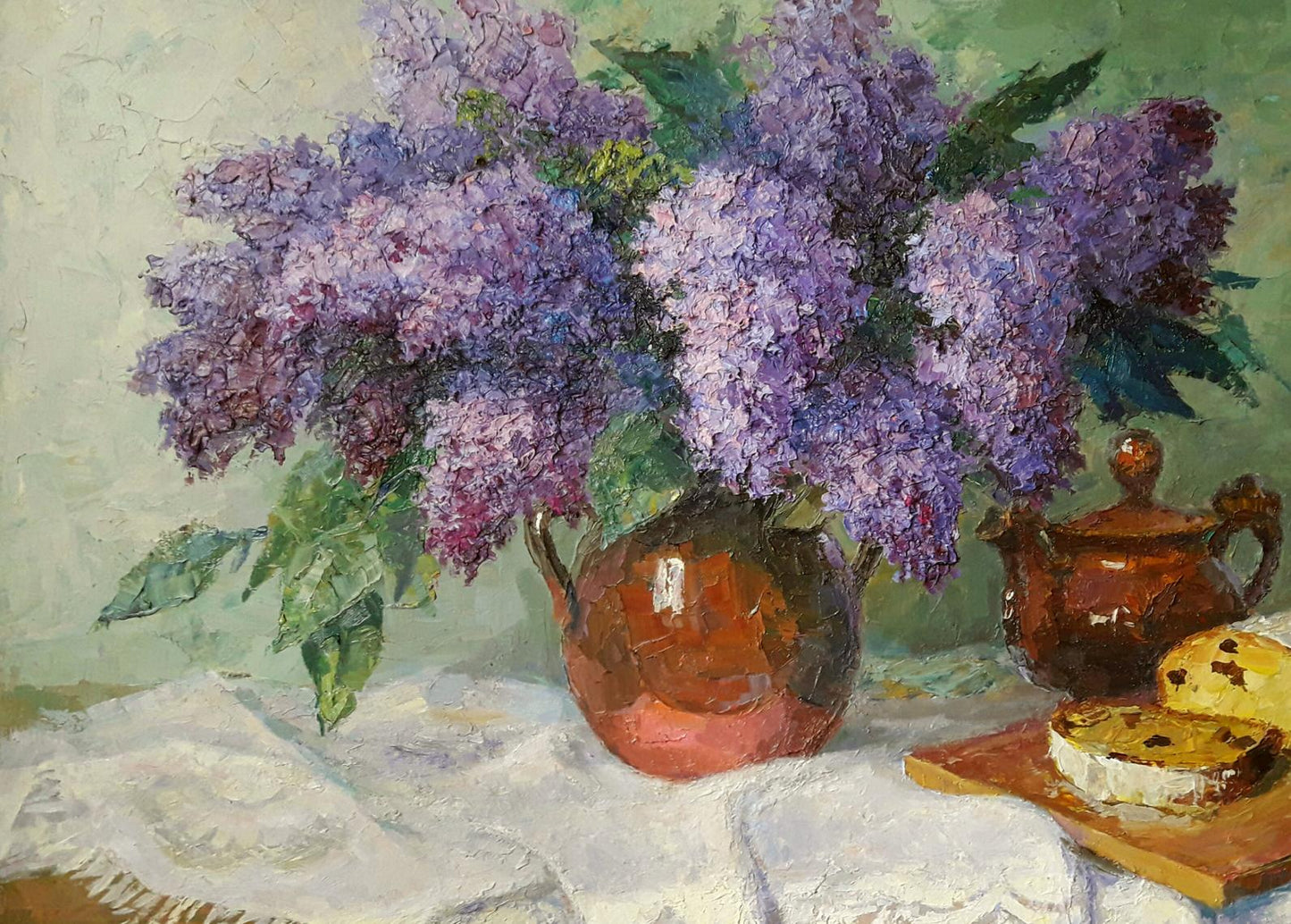 Oil painting Lilac Serdyuk Boris Petrovich №SERB 253