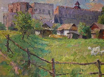 Oil painting Morning in Medzhibozh Serdyuk Boris Petrovich