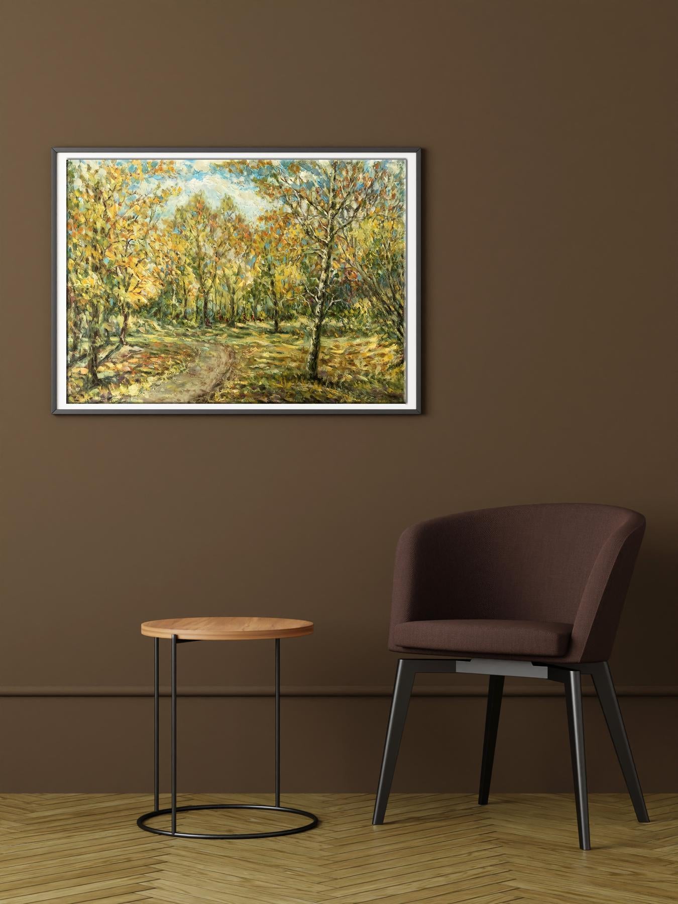 landscape painting room decor