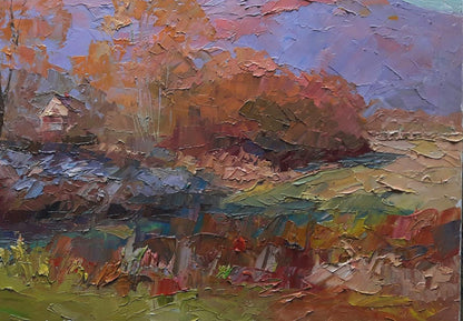 Oil painting Autumn colors Serdyuk Boris Petrovich №SERB 435