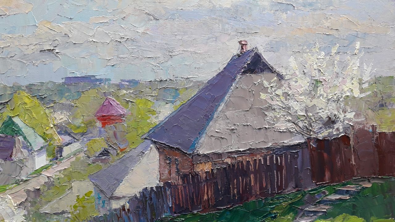 oil painting Spring colors Serdyuk Boris Petrovich