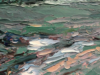 Oil painting Before the downpour Alexander Nikolaevich Cherednichenko