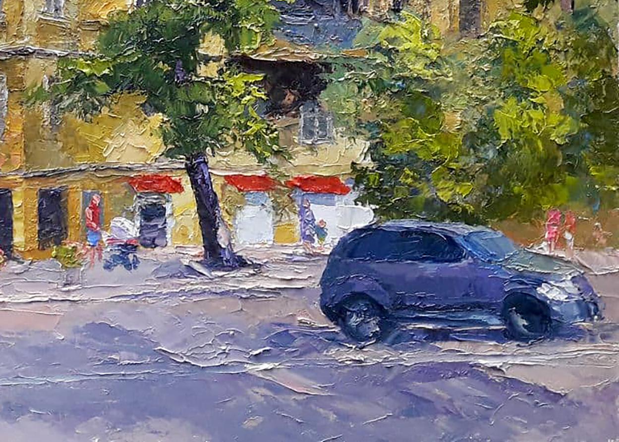 Oil painting August in Odessa Serdyuk Boris Petrovich