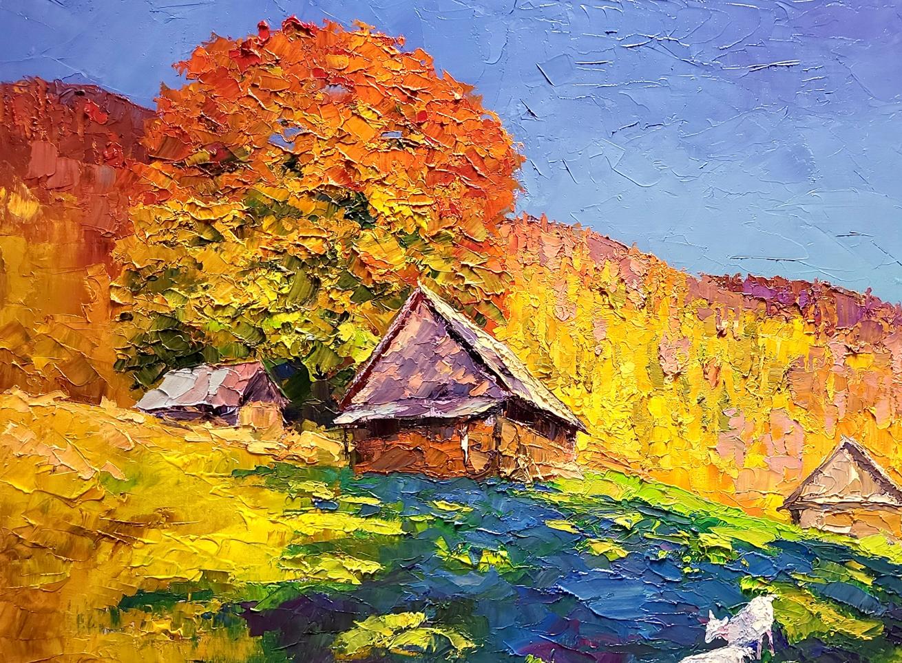 autumn painting art