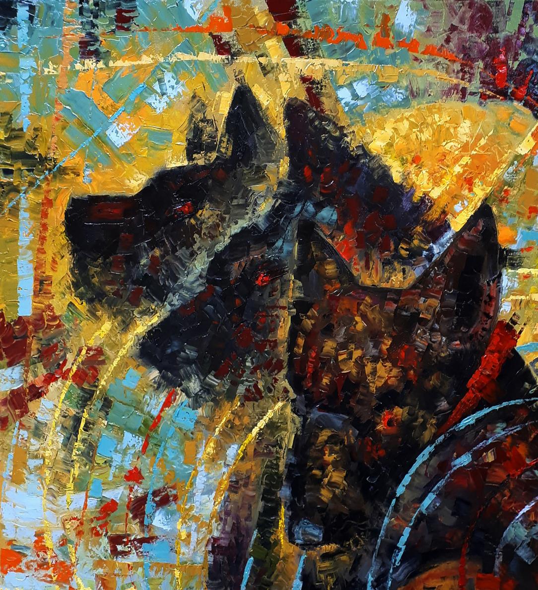 Abstract paintings Animals