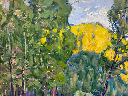 Oil painting Early autumn Kolosovsky Georgy Sergeevich