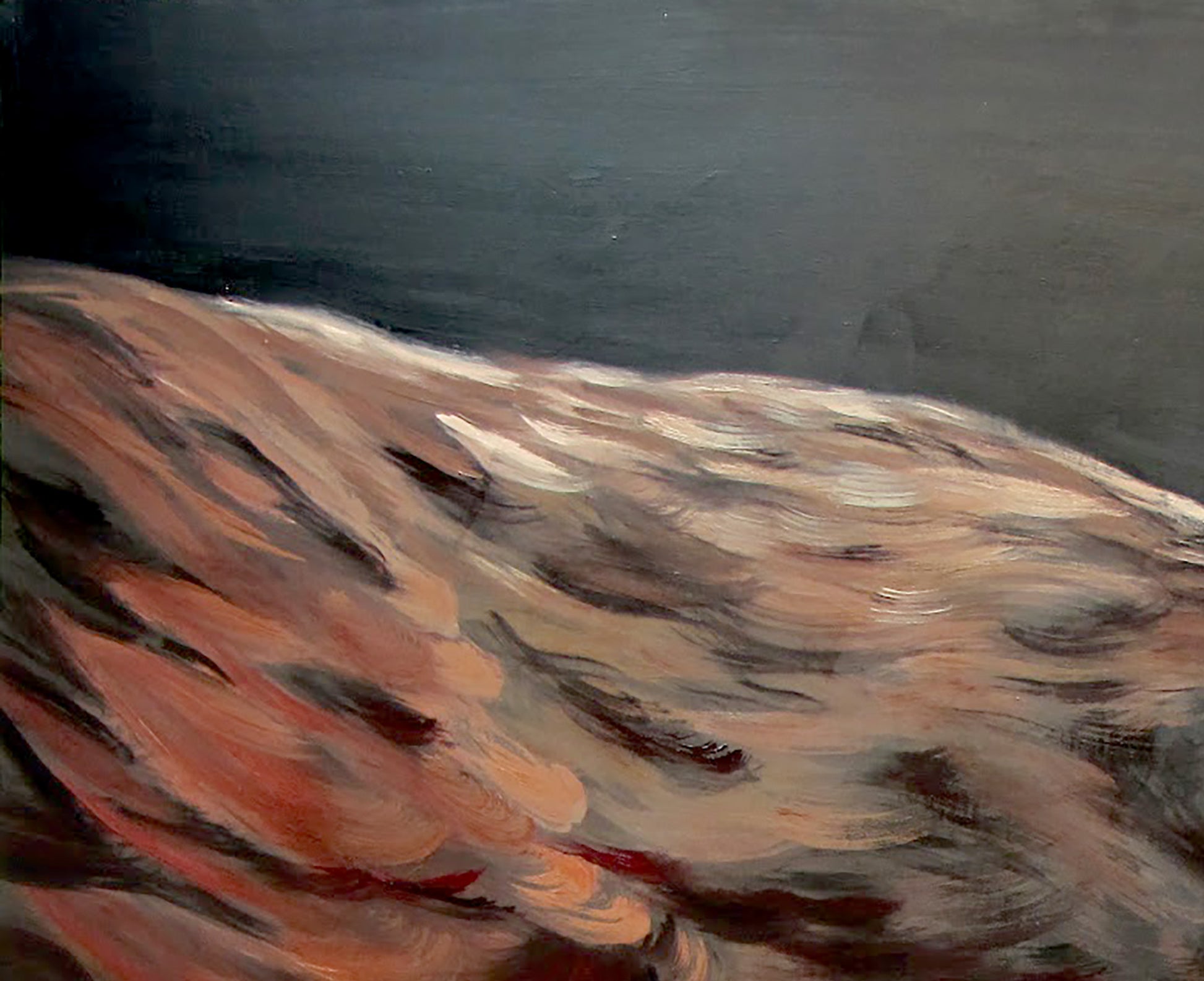 Igor Konovalov's oil painting capturing an "Eagle"
