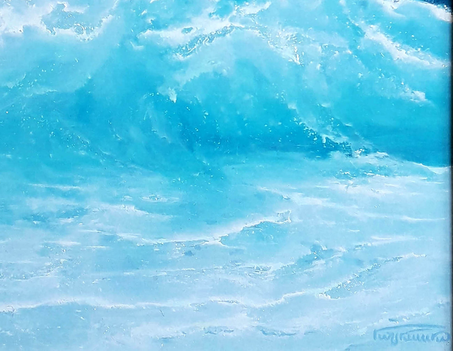 Oil painting Clean sea Vasily Korkishko