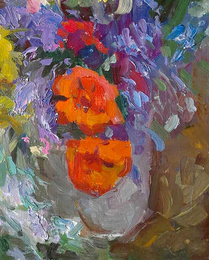 Oil painting Summer gifts Kovalenko Ivan Mikhailovich