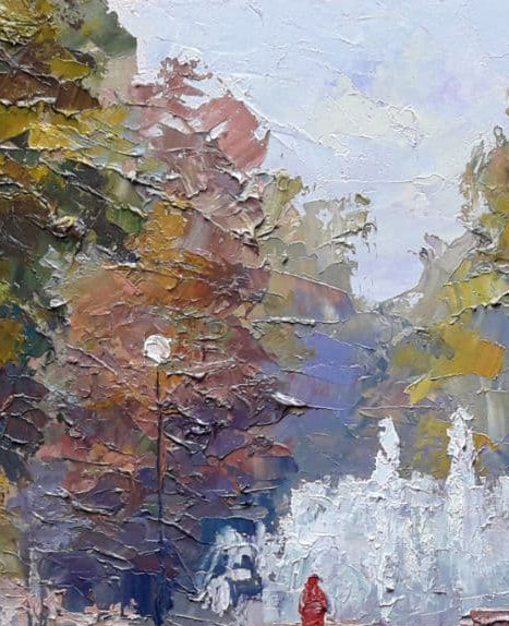 Oil painting Autumn park Serdyuk Boris Petrovich №SERB 718