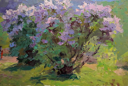 Oil painting Lilac Serdyuk Boris Petrovich №SERB 318