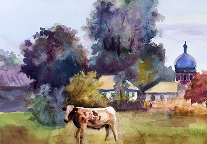 Watercolor painting