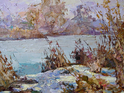 Oil painting Winter color Serdyuk Boris Petrovich
