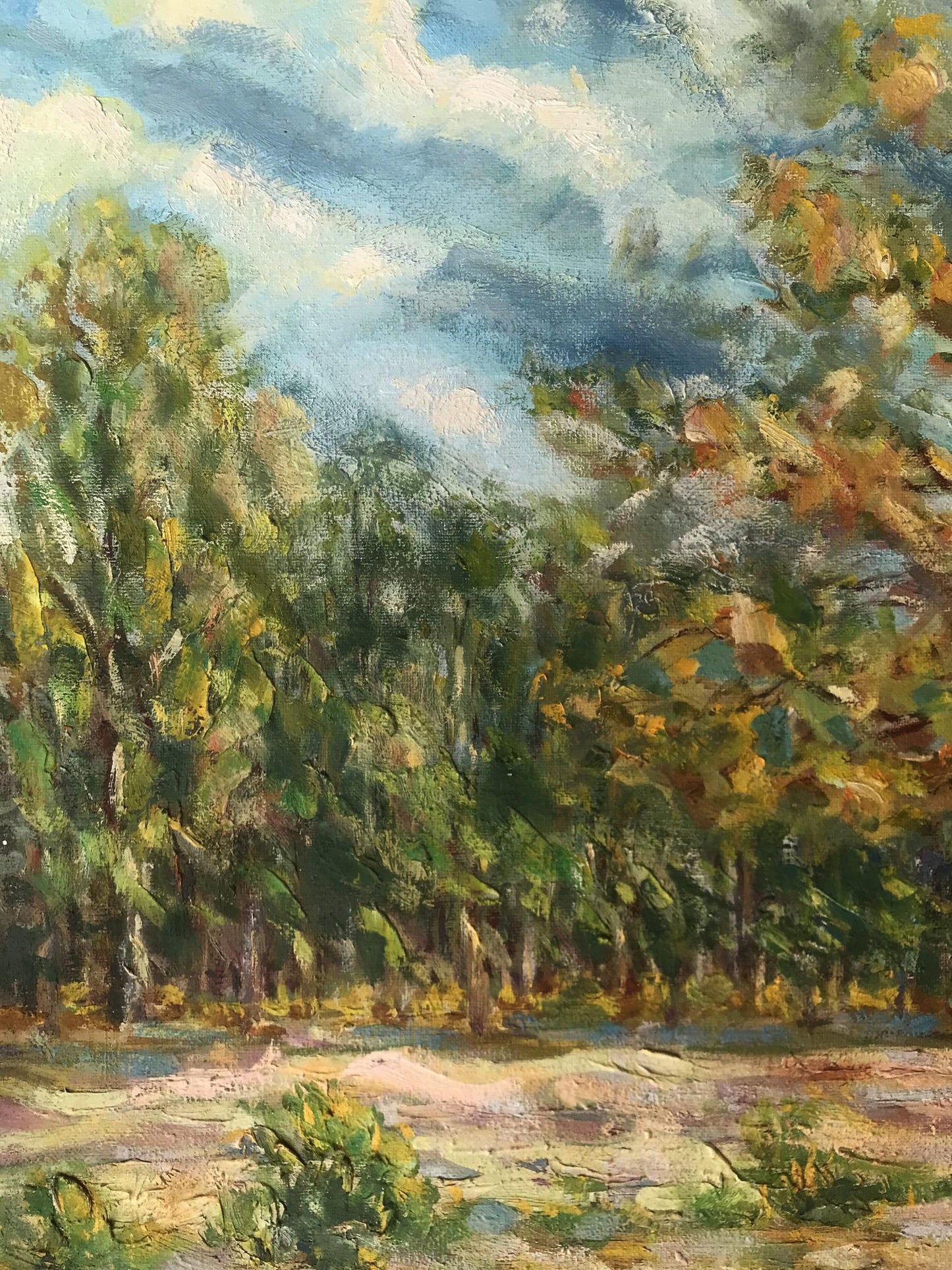 Oil Painting Nature Autumn Landscape
