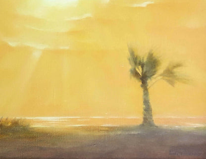 Oil painting Egypt Korkishko Vasily