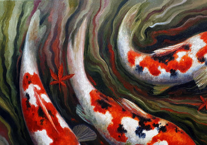 Oil painting Trio Sergey Voichenko